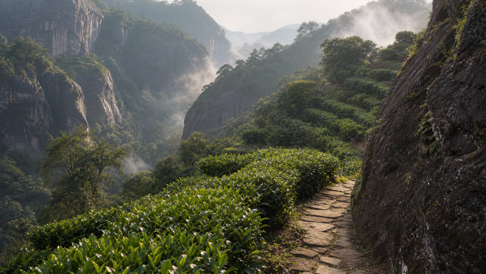 武夷岩茶茶园