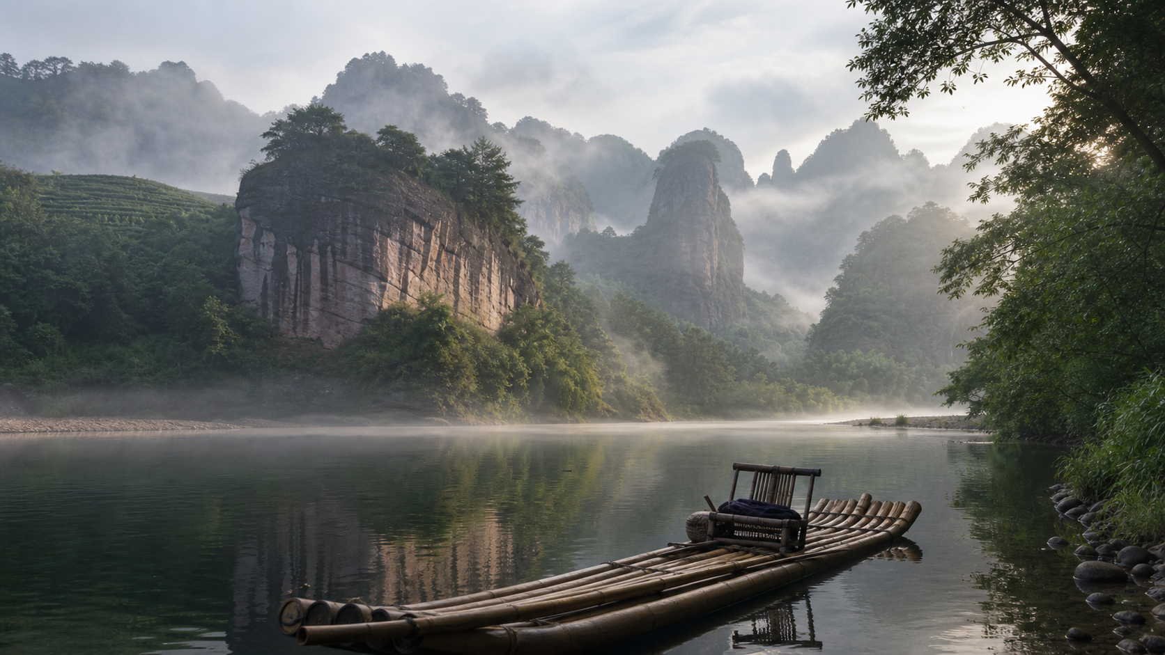山 与 茶火