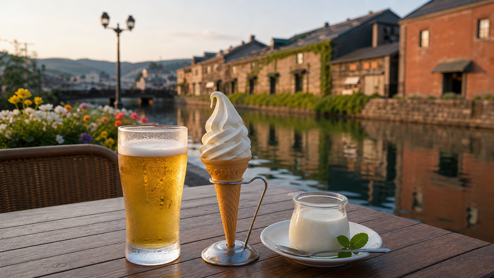 小樽 Sapporo 啤酒 北海道牛乳冰激凌