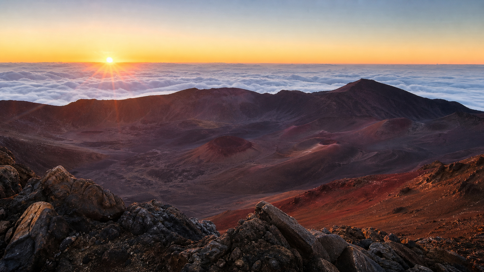 Haleakala 日出