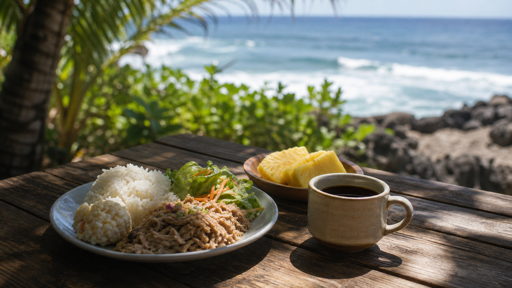 Maui 午后餐桌